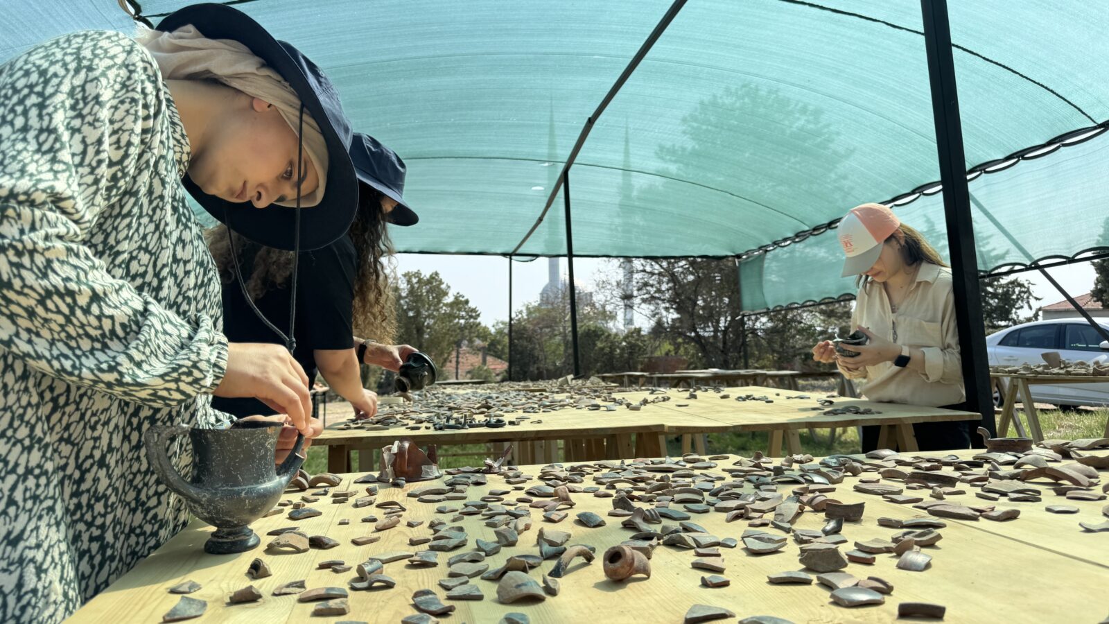 Traces of Thracians are unearthed through excavations carried out since 2000 in the ancient city of Heraion-Teikhos (City of Hera) in Tekirdag, Türkiye, September 30, 2024. (AA Photo)