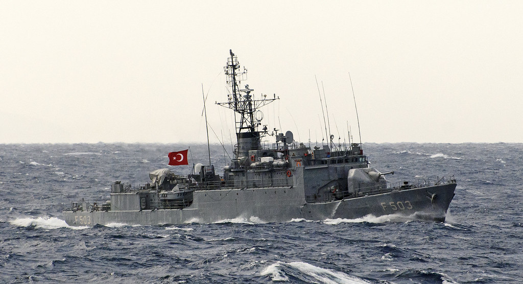 TCG Beykoz (F-503) | B class corvette. (Flickr)