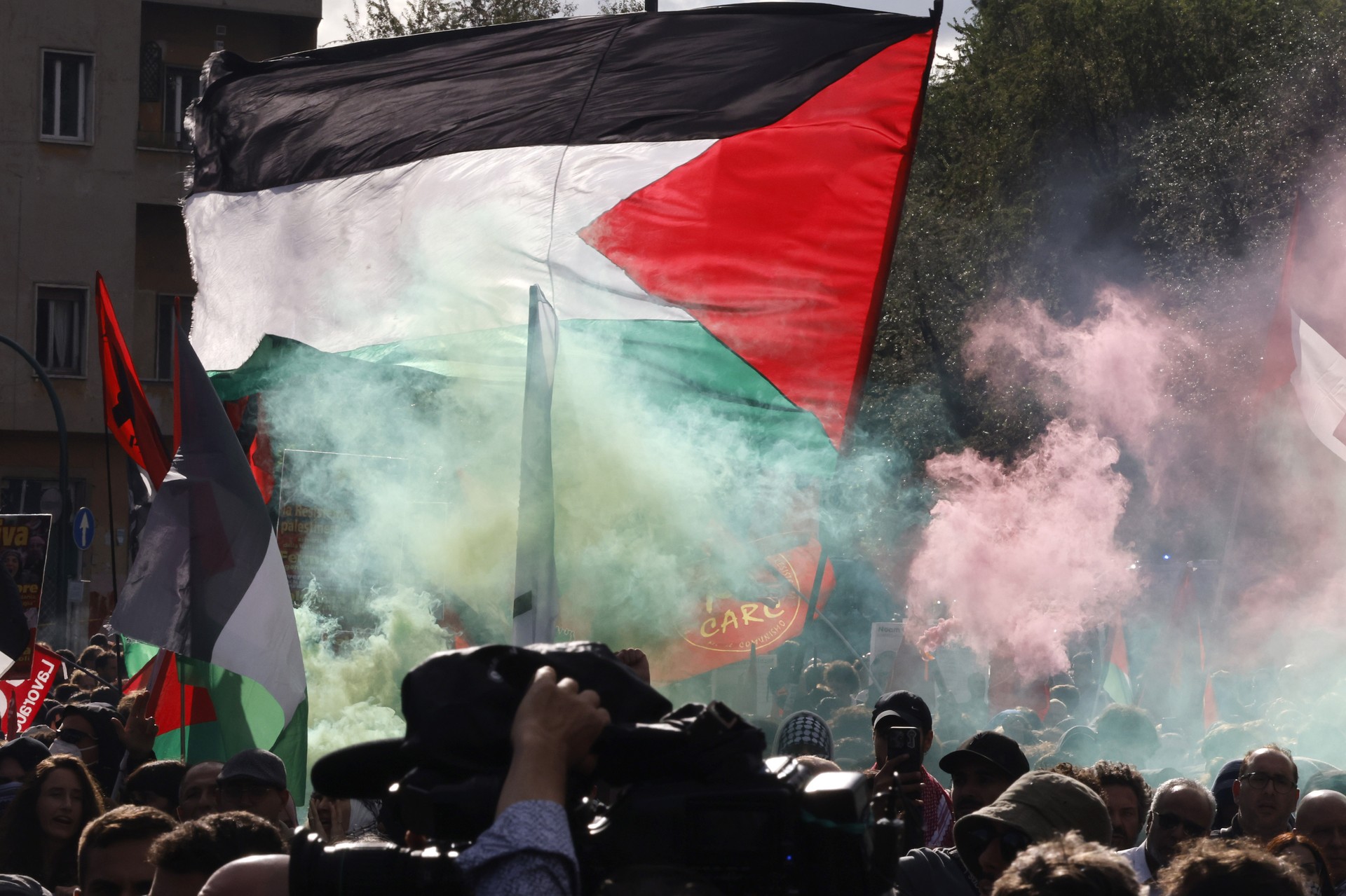 Global protests mark first anniversary of Israel's attacks on Gaza
