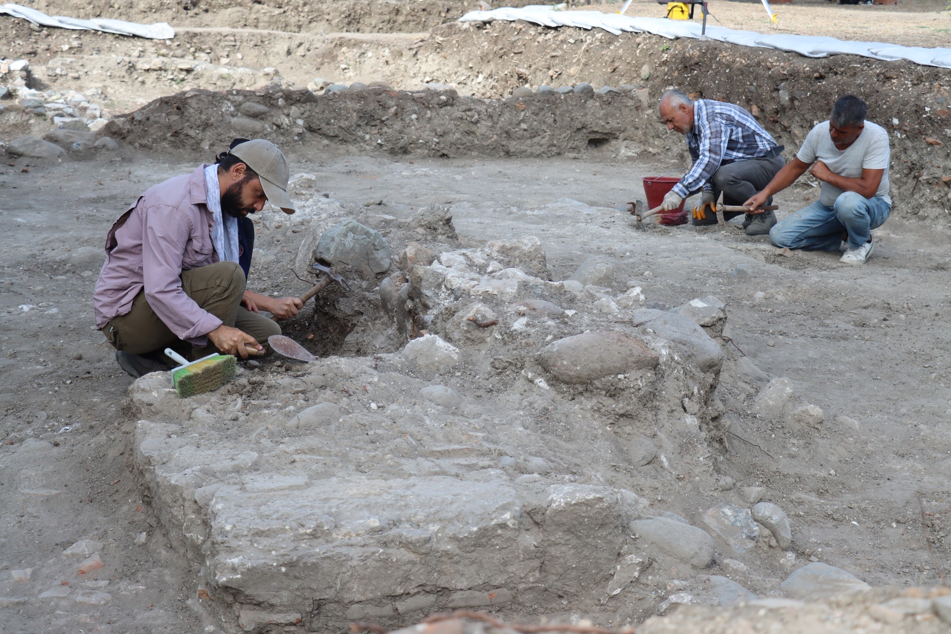 Traces of ancient earthquakes found around Antakya's Roman hippodrome