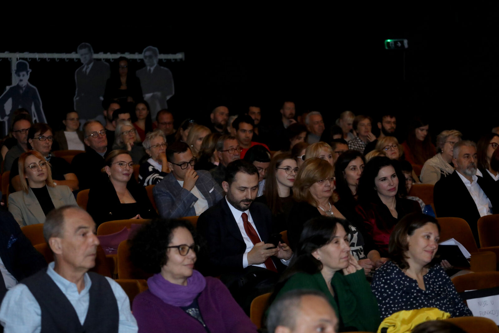 The 11th Turkish Film Week, organized by the Croatian-Turkish Friendship Association (HTUP), began in Croatia's capital, Zagreb, Oct. 21, 2024. (AA Photo)