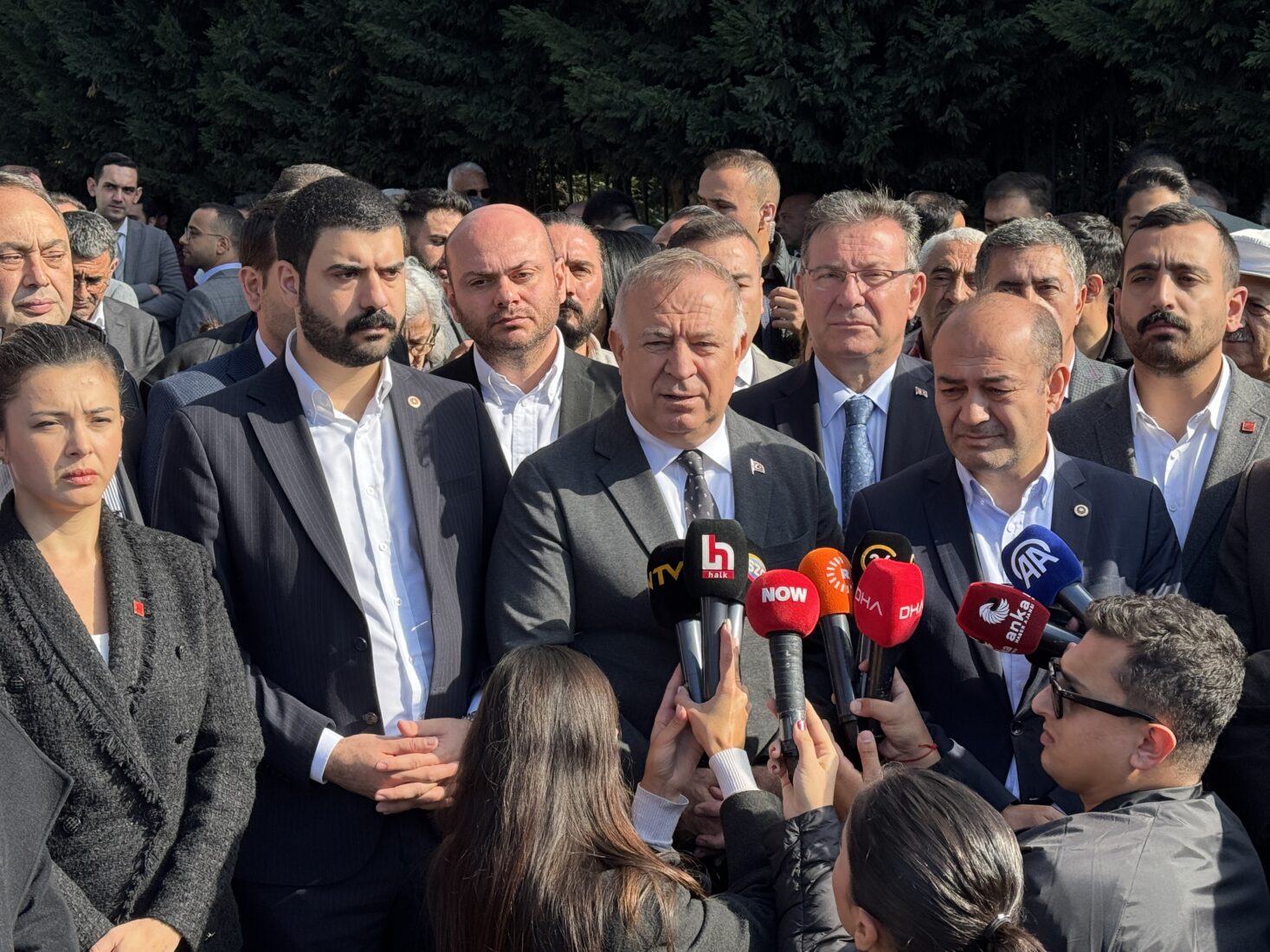 What are the charges against arrested CHP Esenyurt Mayor Ahmet Ozer?