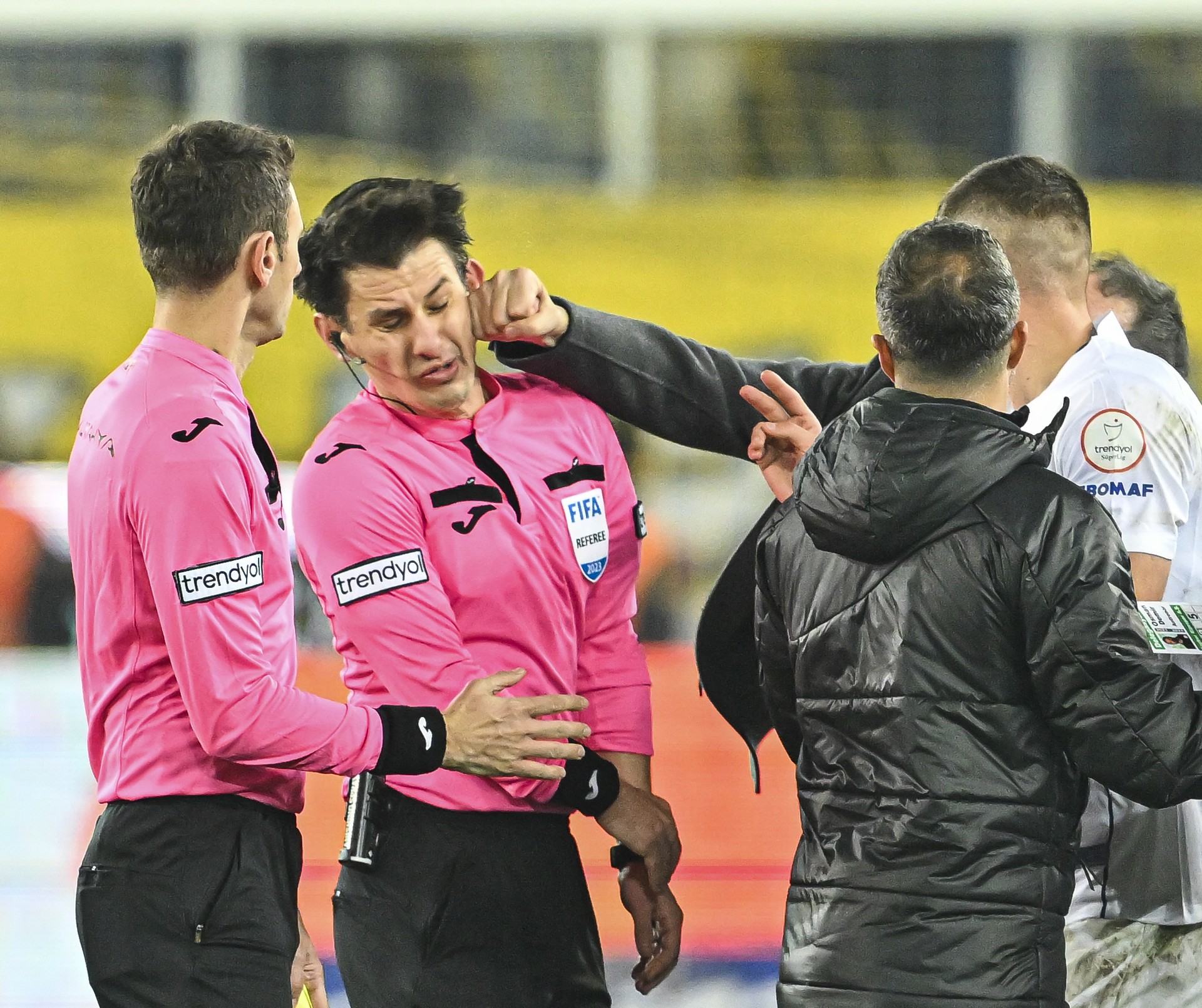 Turkish football club president jailed over violent attack on referee