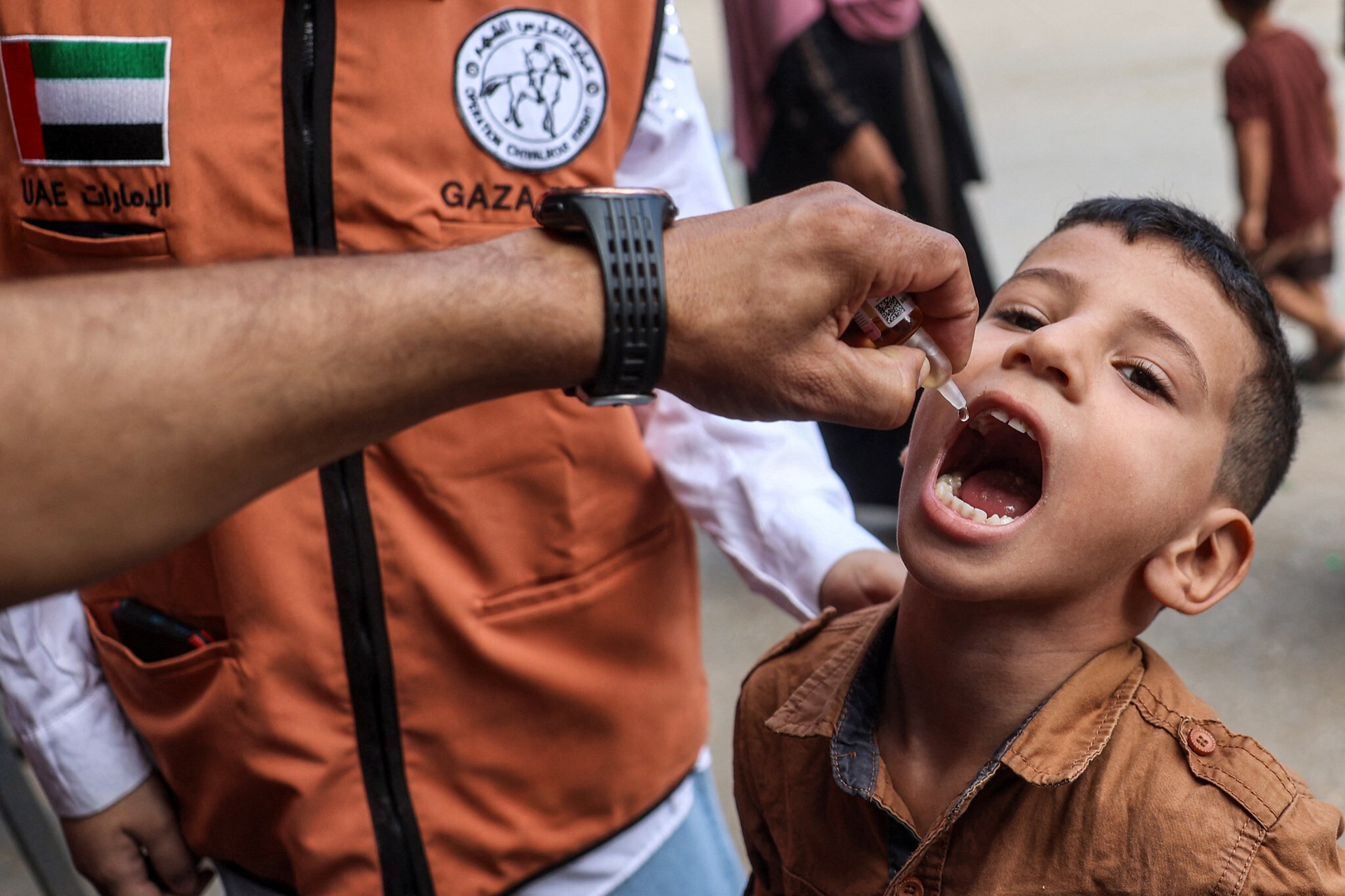 UN launches 2nd round of polio vaccination campaign in Gaza amid conflict