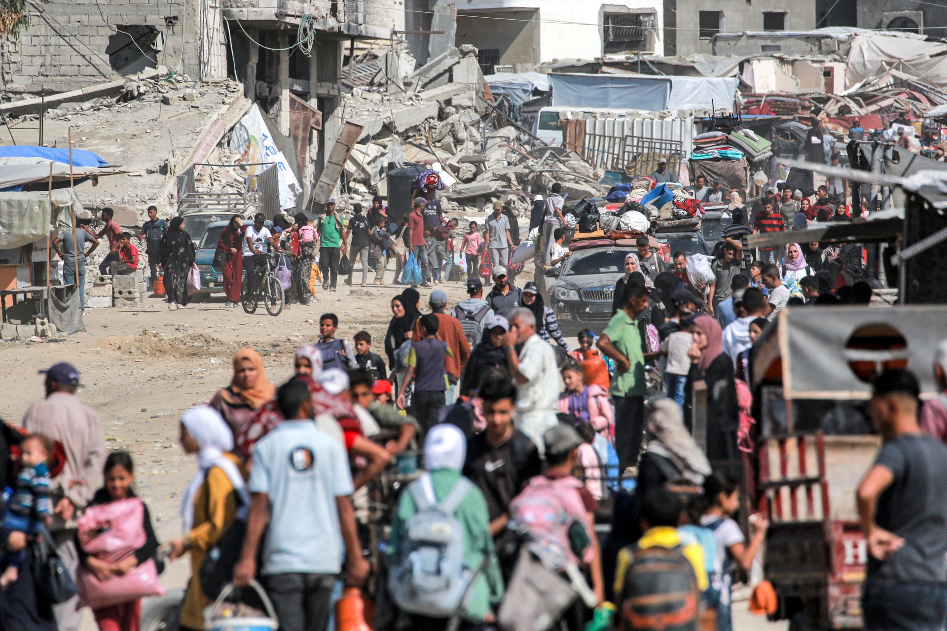 400,000 people trapped in northern Gaza, UN warns