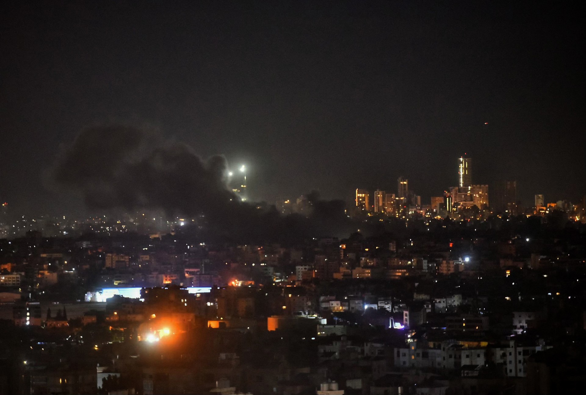 Israel conducts airstrikes on Hezbollah targets in Damascus