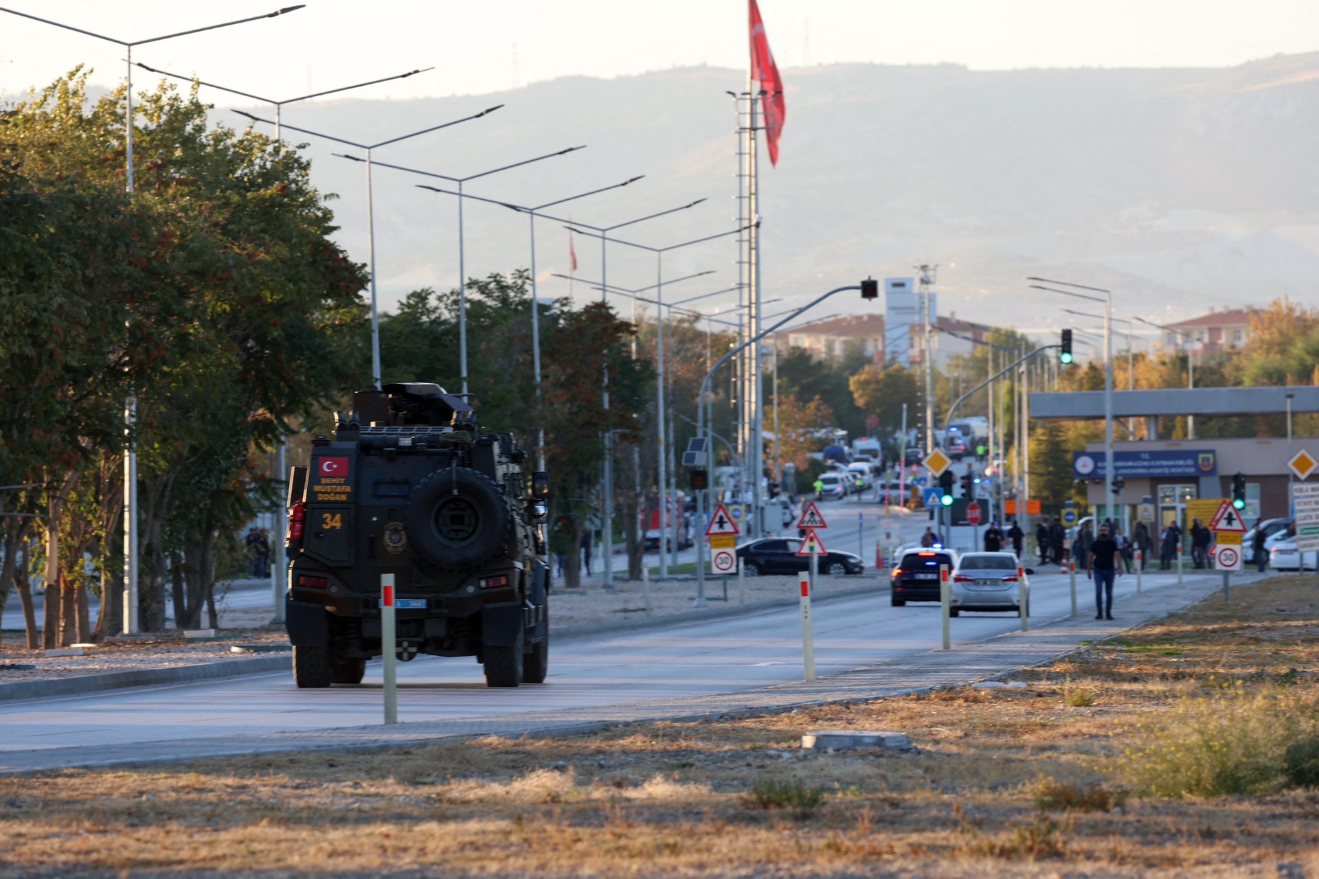 Male terrorist in TAI attack identified as PKK member, says minister Yerlikaya