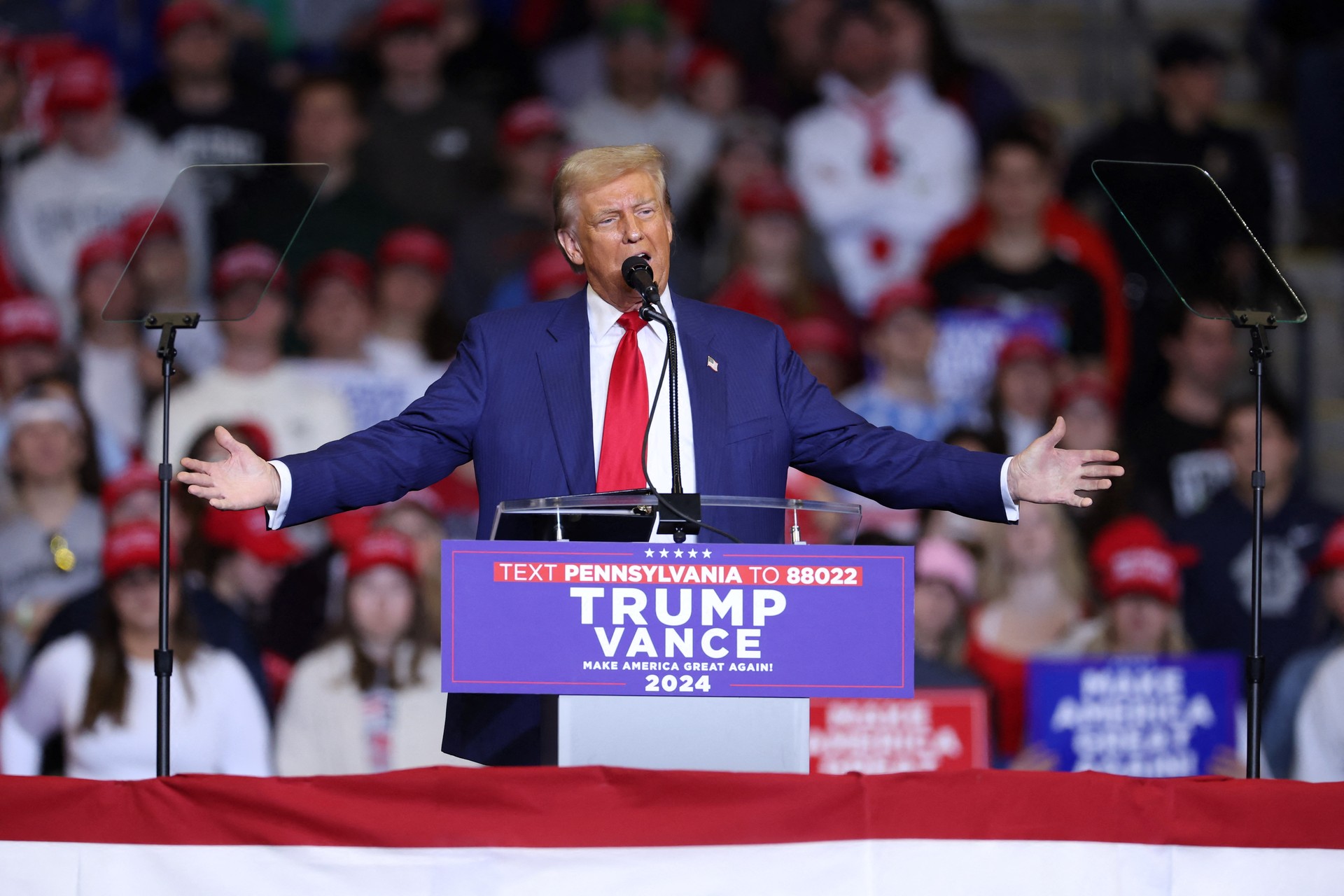 Trump vows to bring peace to Lebanon 'very soon' as Kamala Harris ignores bloodshed