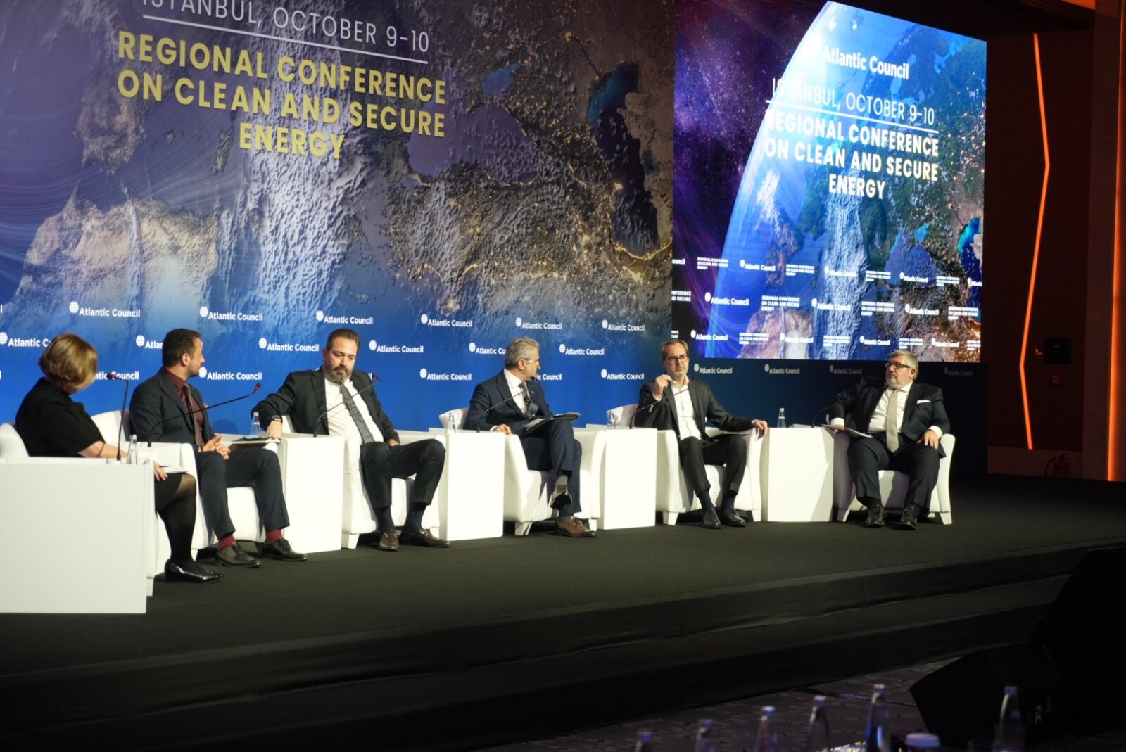 The Atlantic Council's Regional Conference on Clean and Secure Energy has started in Istanbul, Türkiye, October 9, 2024 (IHA Photo)