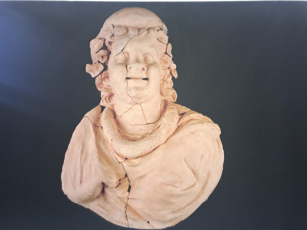 Some of the nearly 2,000 artifacts from the 2,300-year-old Ordu Kurul Castle, the first scientific archaeological excavation site in the Eastern Black Sea region, Türkiye, October 14, 2024. (IHA Photo)