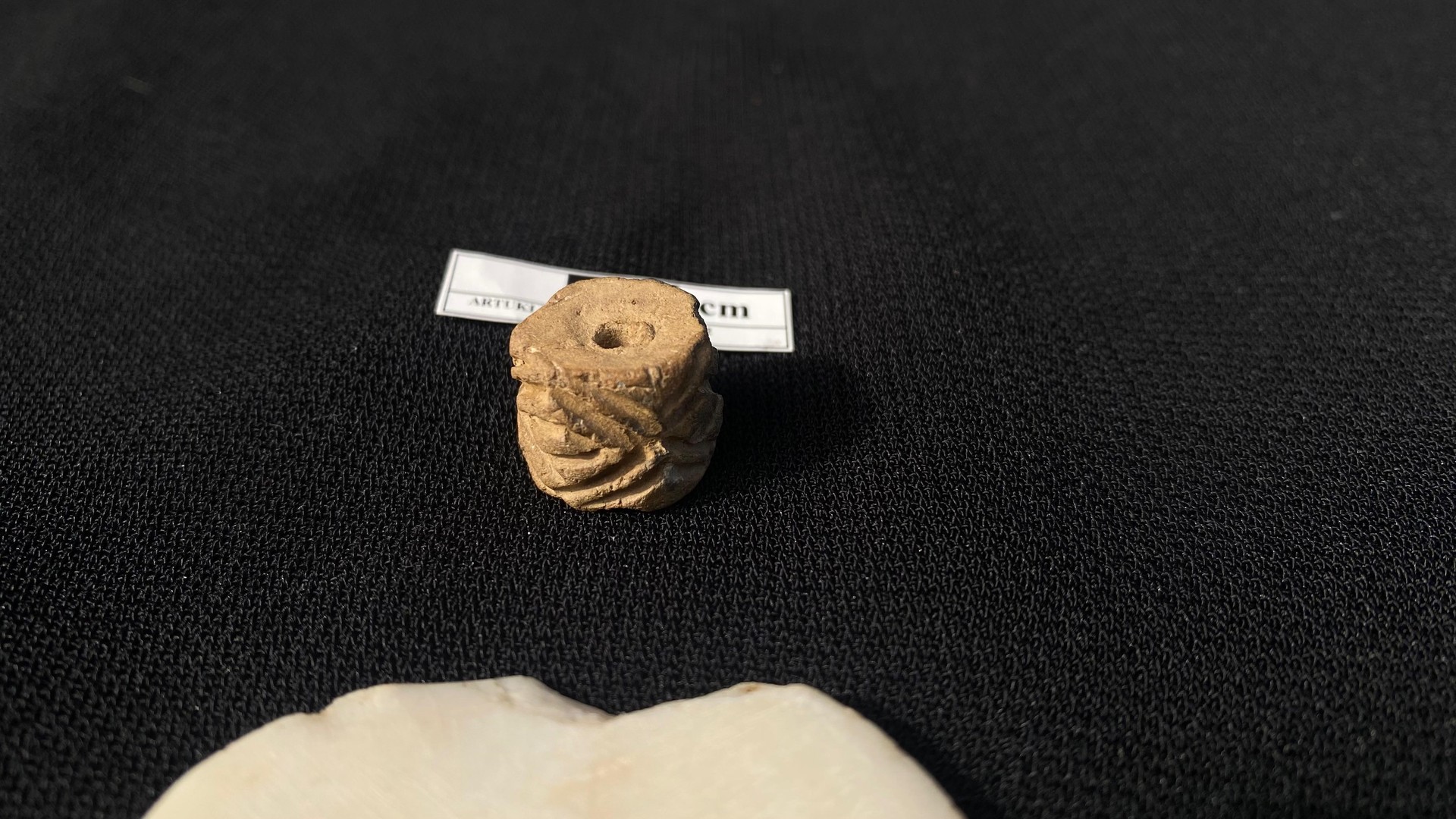 Ancient cylindrical seal dating back to 3,400 BC exhibited in Türkiye