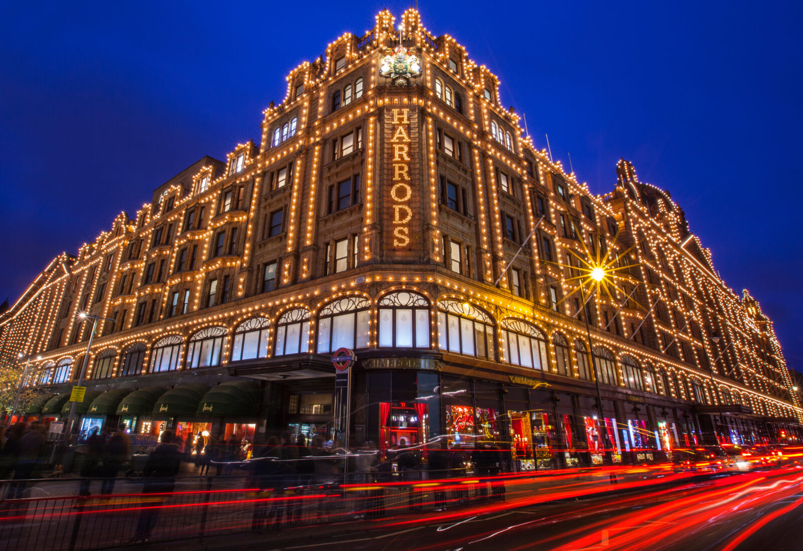 A view of the famous Harrods department store in London, on Dec. 16, 2015. (Adobe Stock Photo)