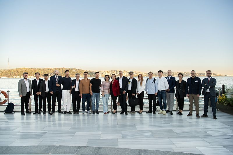 A photo from the Dong Ming Zhu's visit in Türkiye. (via X)