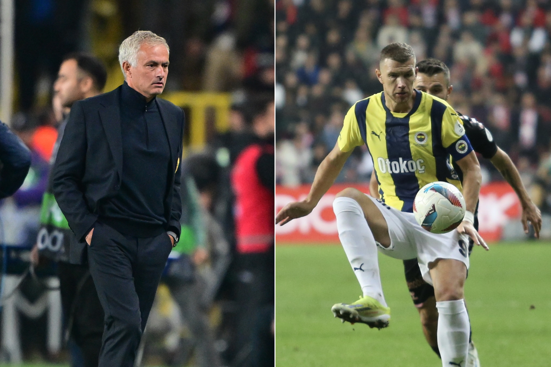 Edin Dzeko rejects Jose Mourinho's excuses for Fenerbahce's struggles