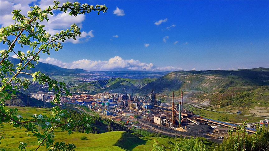 Kardemir's factory in Türkiye. (AA Photo)