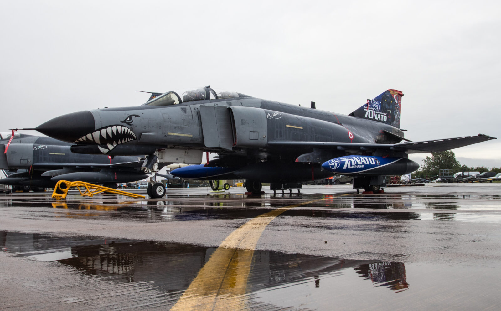 McDonnell Douglas F-4E-2020 Phantom II, Turkish Air Force-77-0288 during the Royal International Air Tattoo at Gloucestershire, U.K. on 19 July 2019. (Photo by <a href=