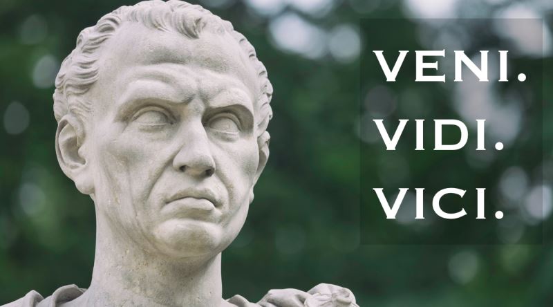 ‘Veni, vidi, vici’: Story behind Julius Caesar’s declaration in Türkiye