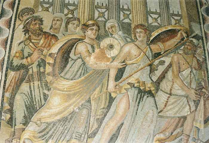 The Achilles Mosaic in Zeugma Mosaic Museum, Gaziantep, Türkiye. (Photo via Zeugma)