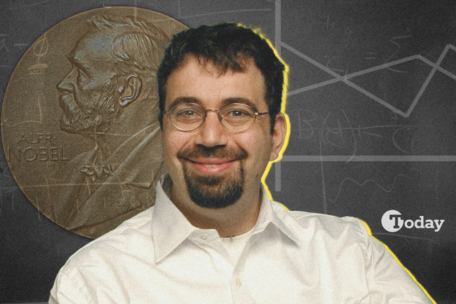 America-Turkish economist Daron Acemoglu’s career of excellence culminates in the Nobel Prize for Economics, October 14, 2024. (Image by Mehmet Akbas/Türkiye Today)