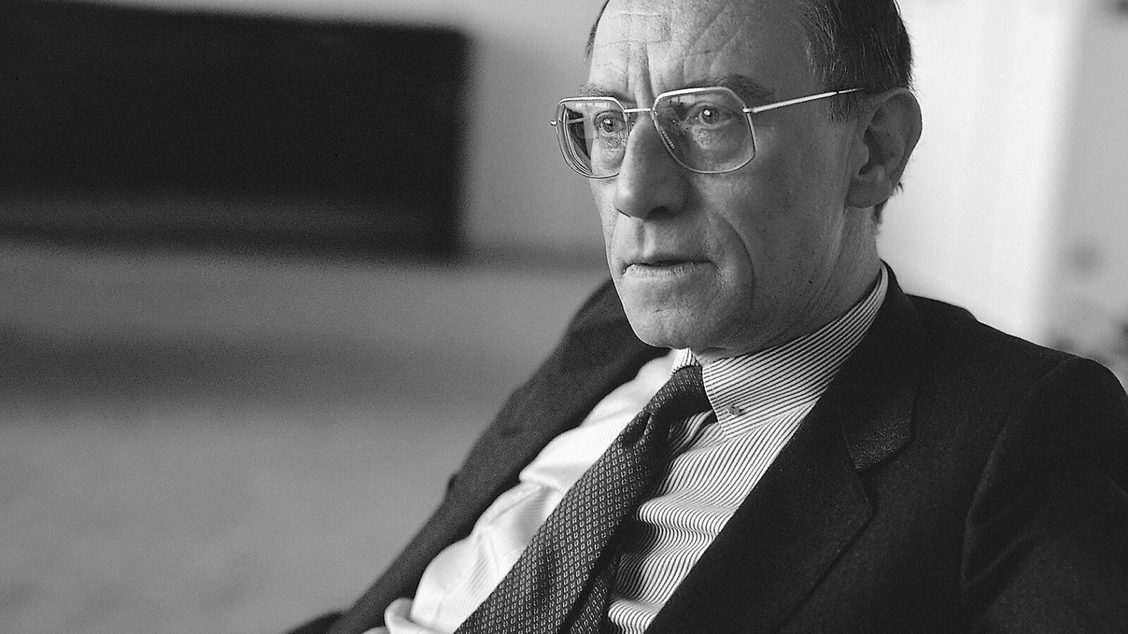 Edzard Reuter, former Daimler-Benz CEO. (Photo via Mercedes-Benz Group)