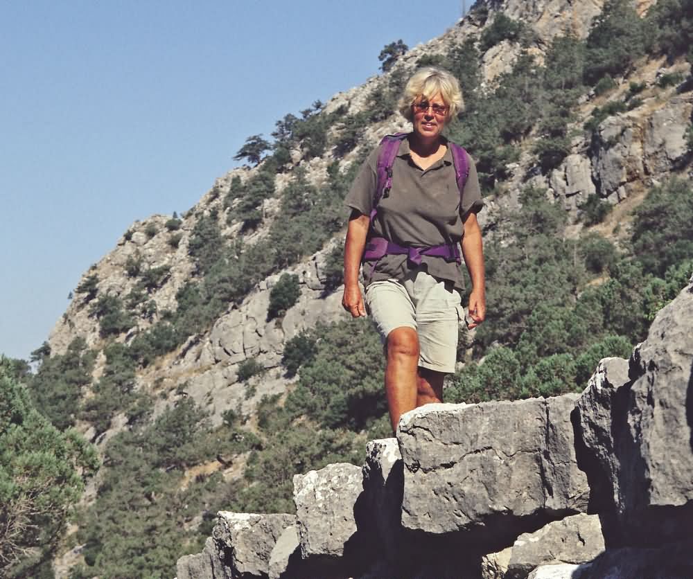 Kate Clow (in photo), Türkiye. (Photo via Antalya Women Museum Archive)