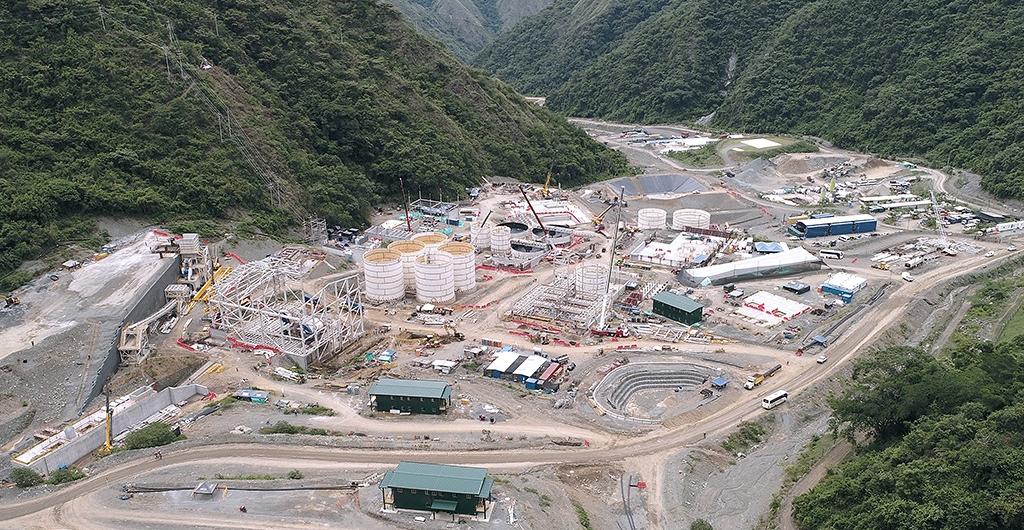 Buriticá gold mine, owned by the Chinese company Zijin Mining Group (Courtesy of Mining Engineering)