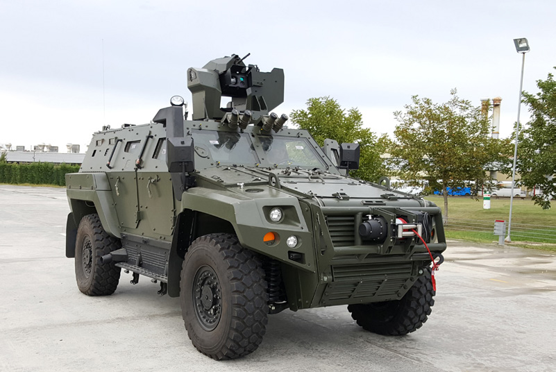 Turkish defense firm Otokar's Cobra II MRAP. (AA Photo) 