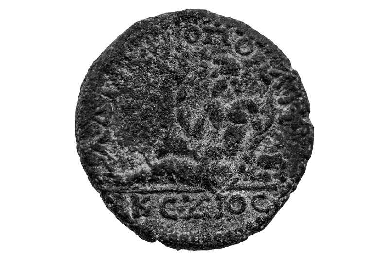 Excavations in the ancient city of Hadrianopolis, located in Eskipazar, Karabuk, which was inhabited during the Late Chalcolithic, Roman, and Early Byzantine periods, have unearthed a fibula (brooch) and a coin, Türkiye, November 1, 2024. (AA Photo)