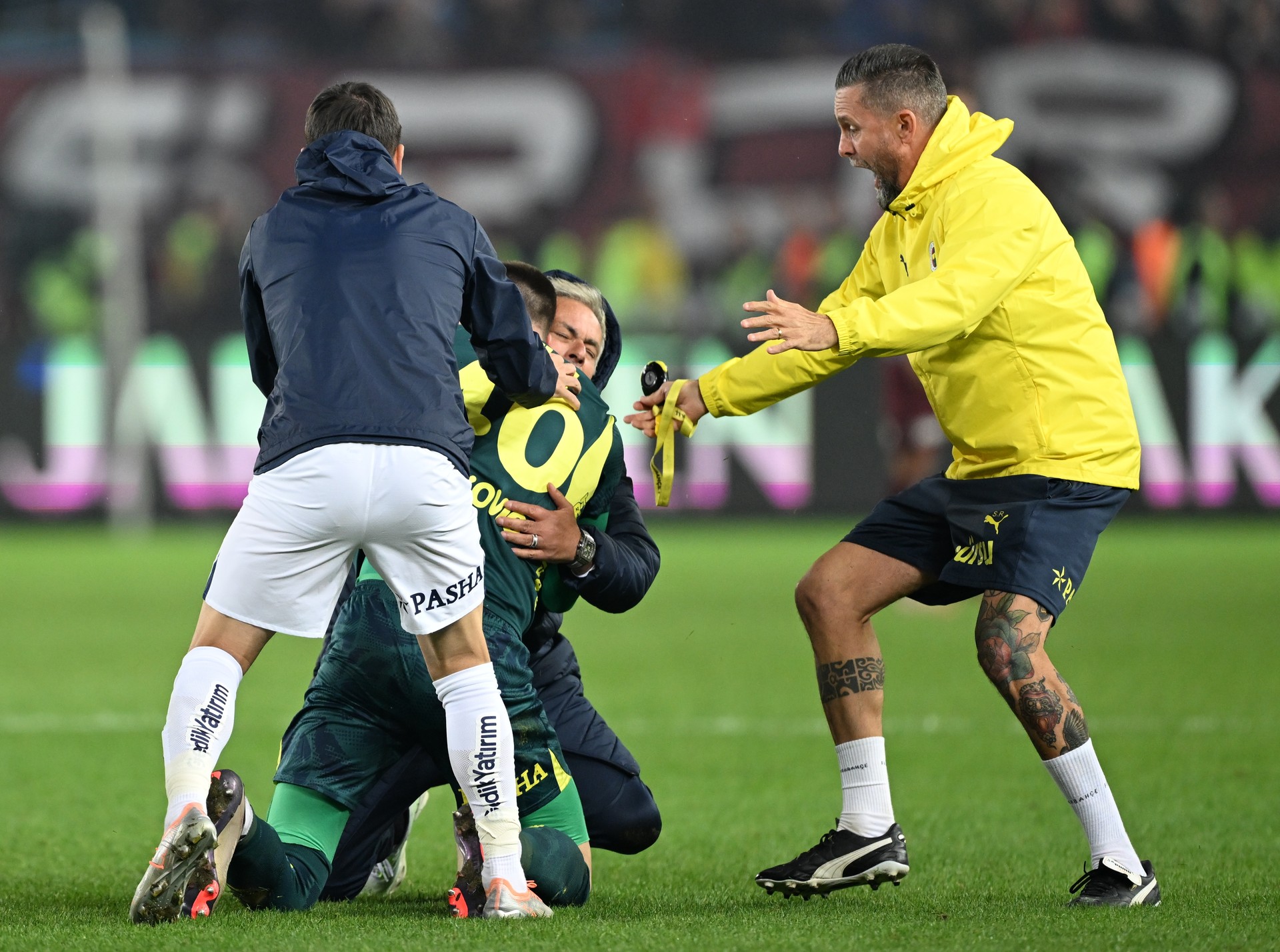 Jose Mourinho records video evidence of Turkish football player's verbal assault