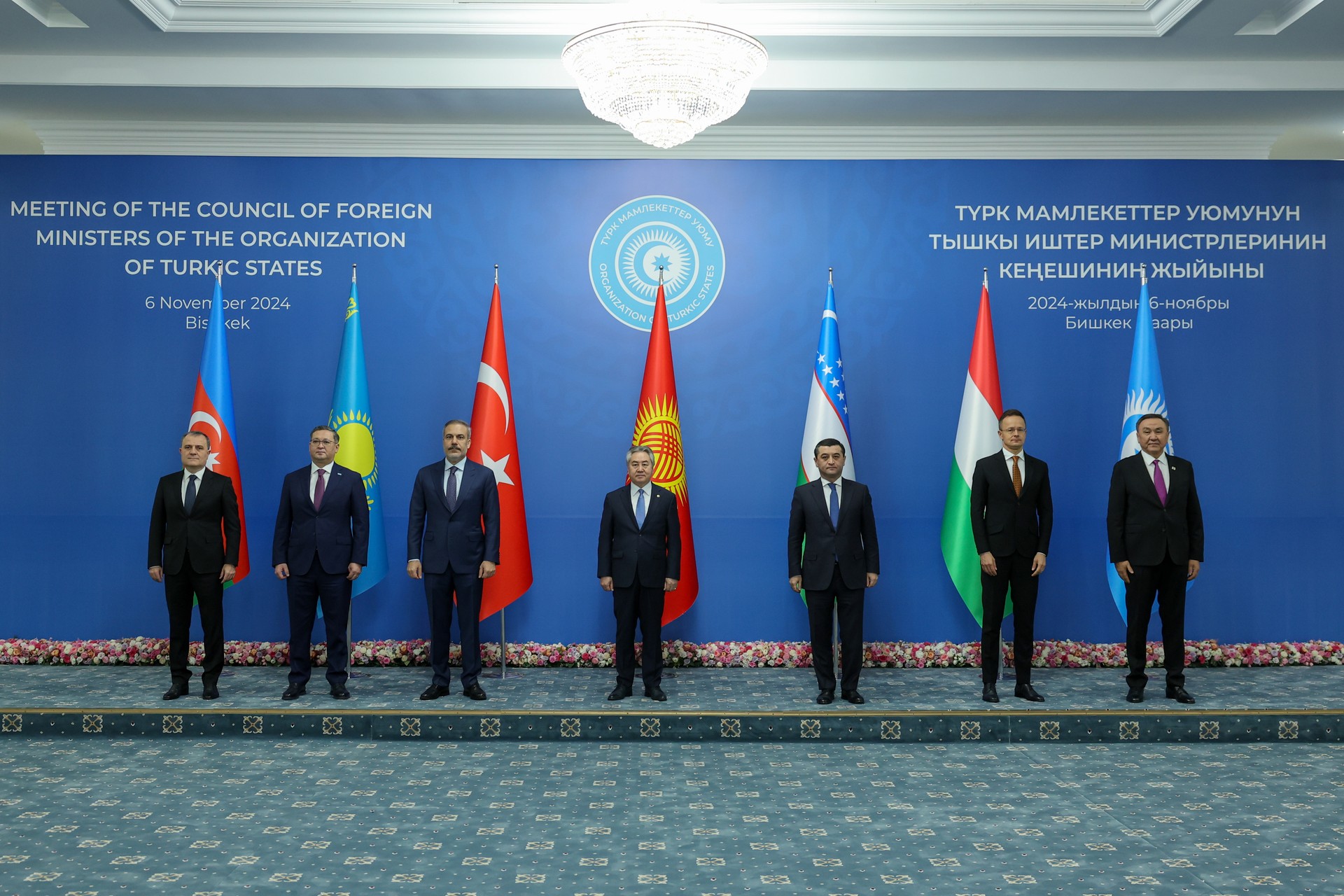 Turkic foreign ministers meet in Bishkek for key OTS summit