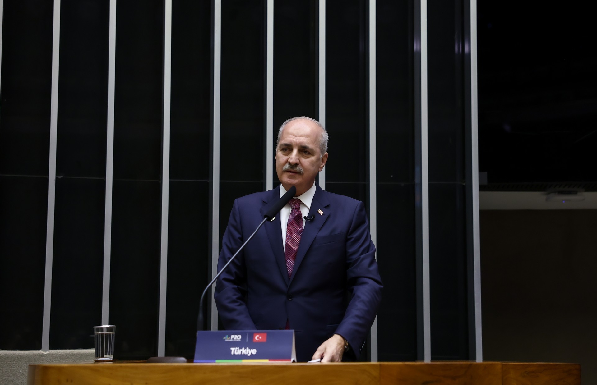 Türkiye's parliament speaker calls for suspension of Israel's UN membership at G20