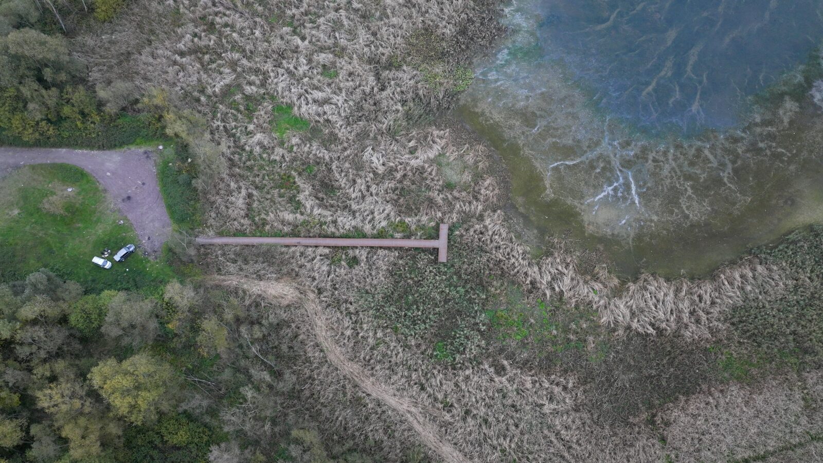 Ancient ruins emerge as Türkiye's Sapanca Lake's water level drops to record low
