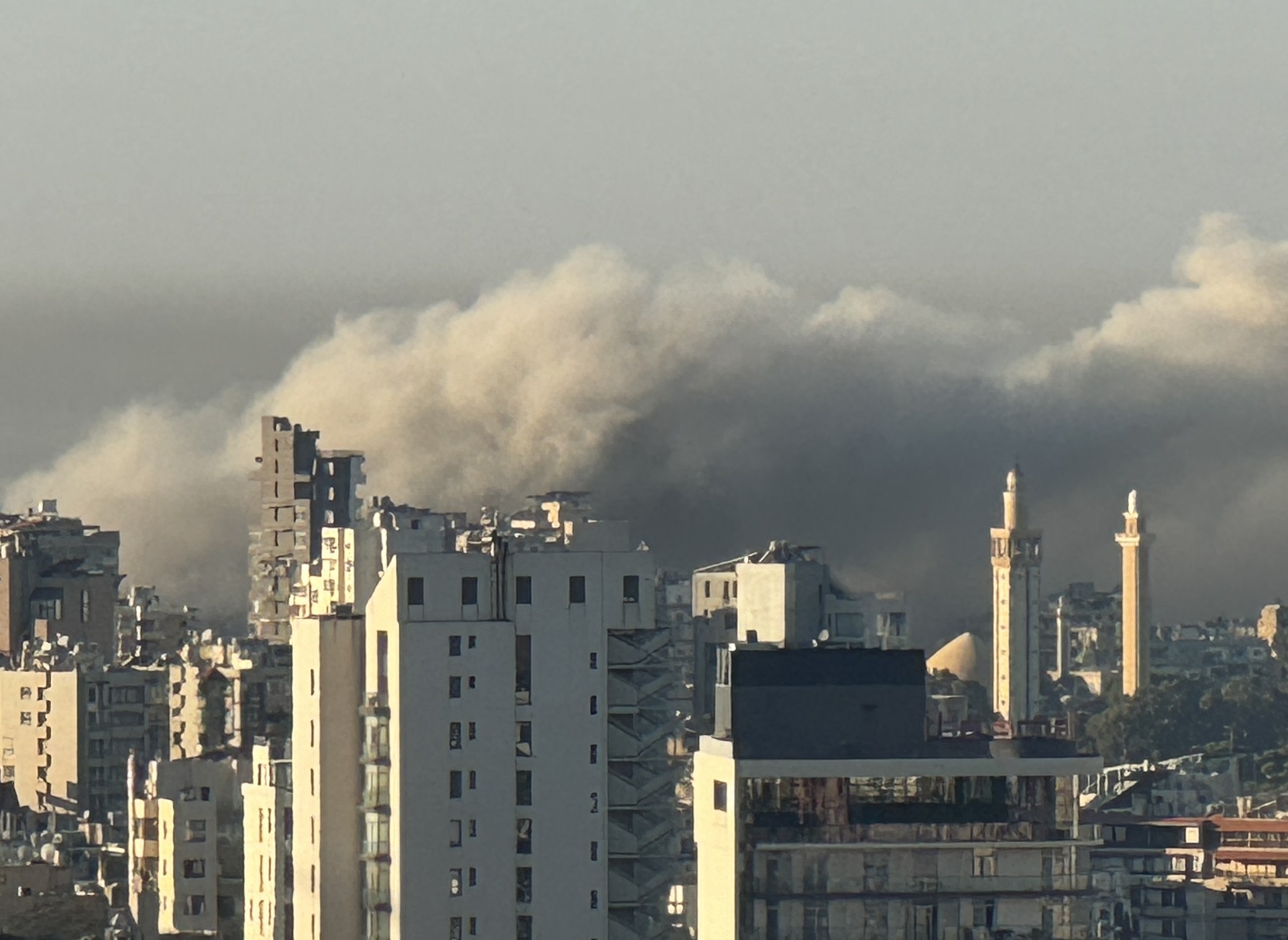 Israeli airstrikes hit Beirut’s Ghobeiry area