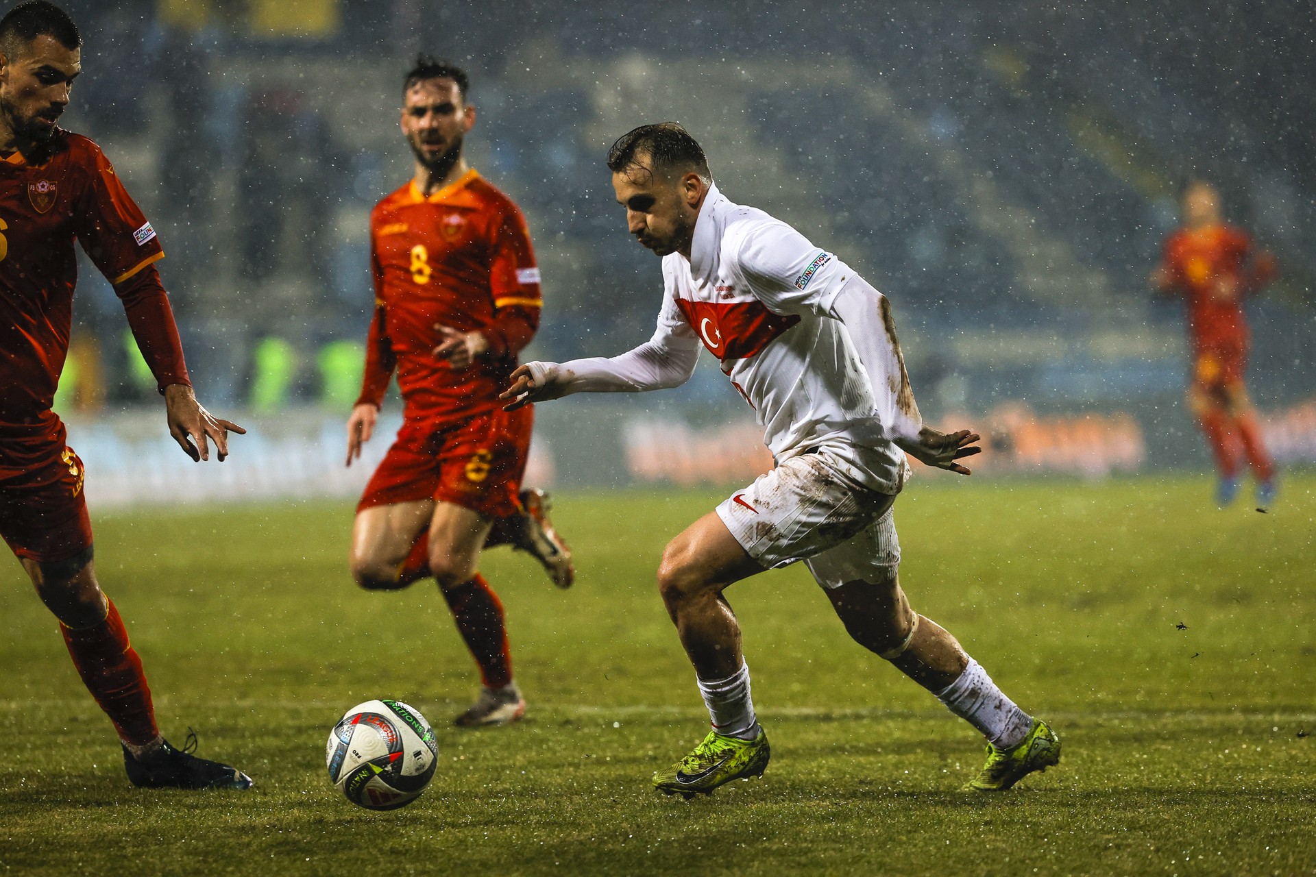 Türkiye falls 3-1 to Montenegro in UEFA Nations League B group finale
