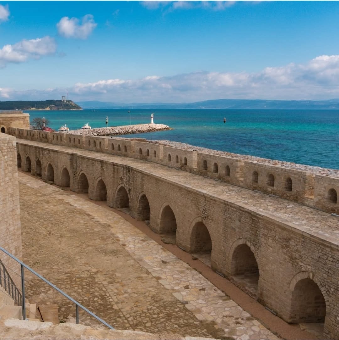Seddulbahir Fortress in Eceabat, Canakkale, Türkiye, Nov. 27, 2024. (AA Photo)