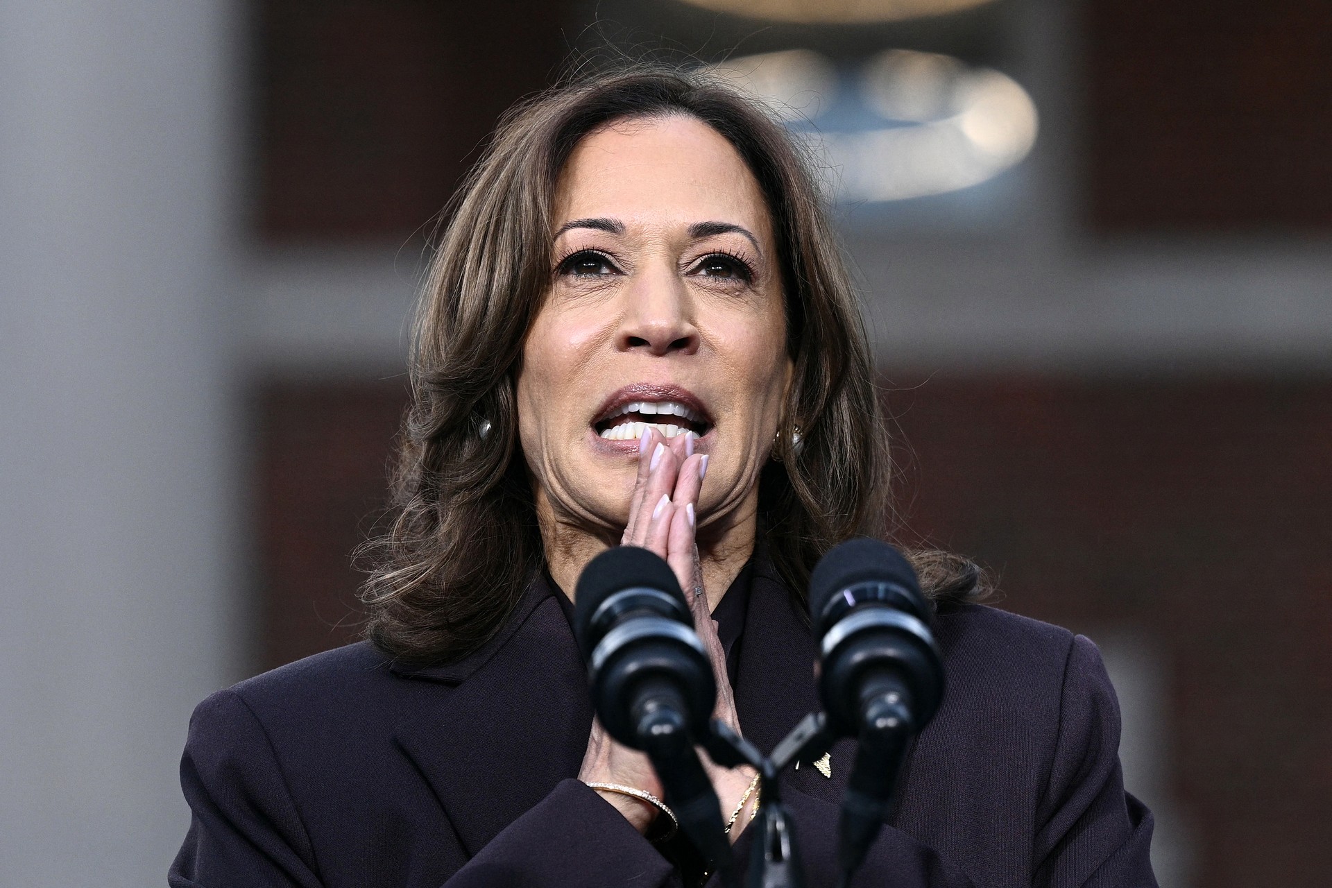 Kamala Harris offers emotional concession speech after Trump’s victory