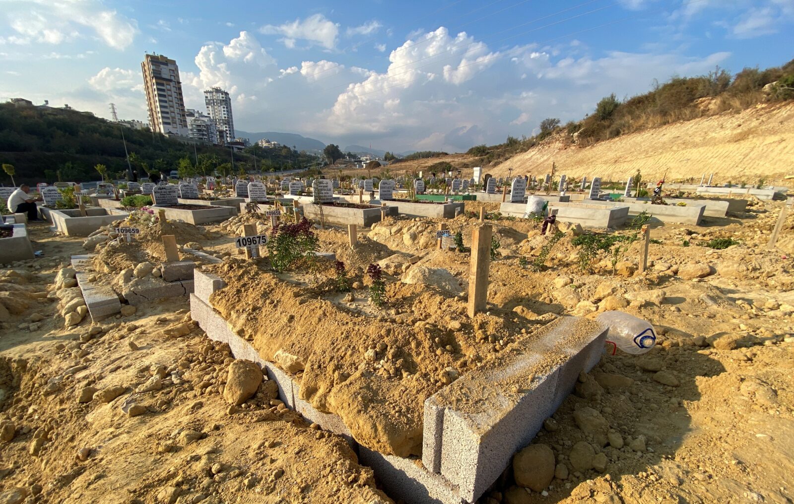 Aybeniz Top's grave, Mersin, Türkiye, Nov. 20, 2024. (IHA Photo)