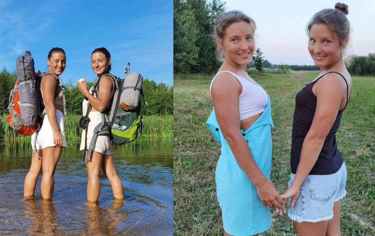 Valentina and Maryia Ivankova. 