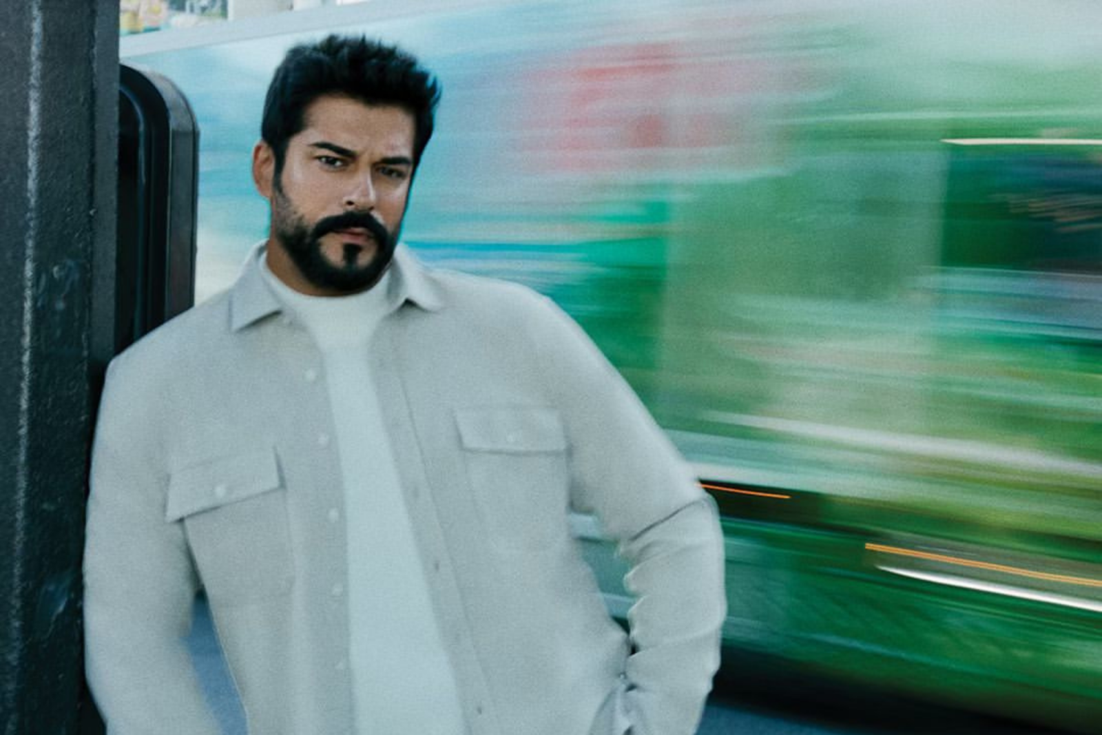 Burak Ozcivit poses for a brand advertisement, November 2, 2024. (Photo via Instagram / @burakozcivit)