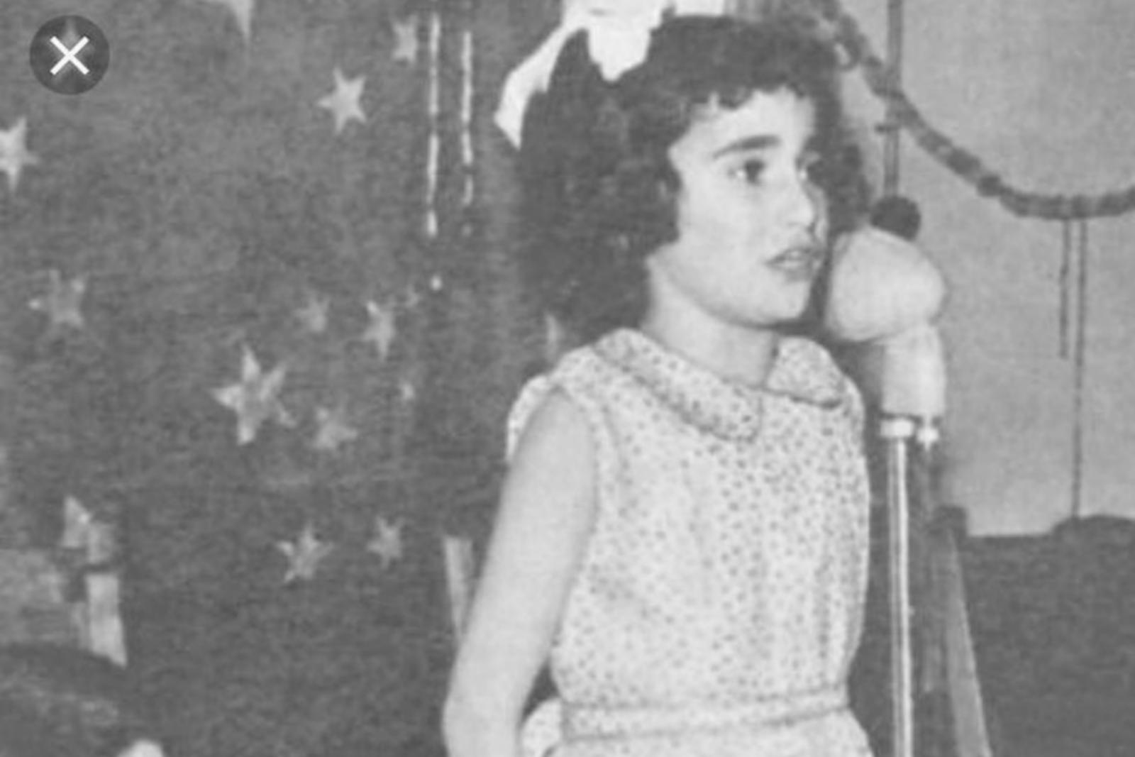 Turkish folk icon Selda Bagcan's childhood photo posted on National Sovereignty and Children's Day in Türkiye, April 23, 2021. (Photo via Instagram / @seldabagcanofficial)