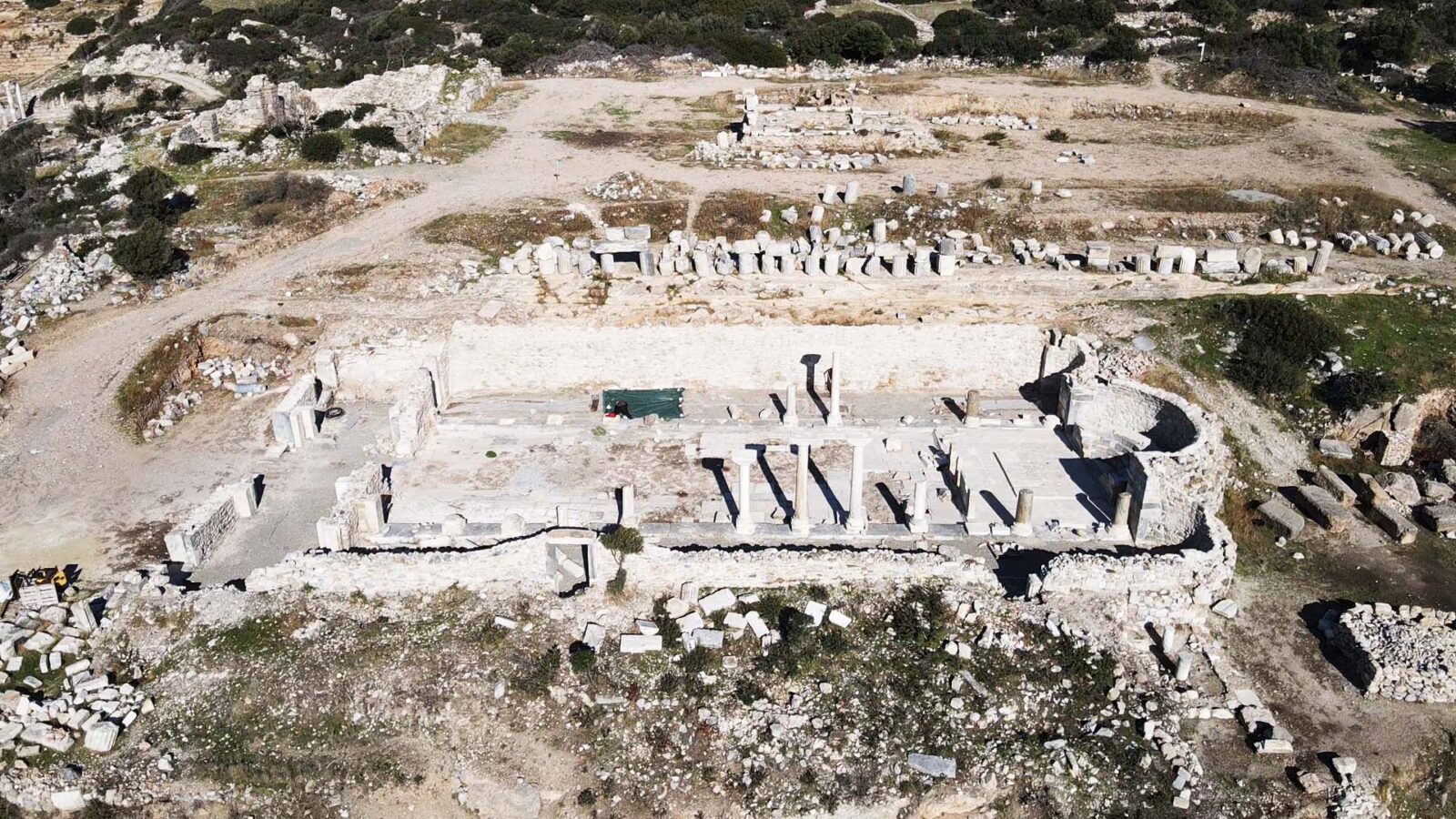 Hidden treasures uncovered in Türkiye’s Knidos' 2,600-year-old church restoration