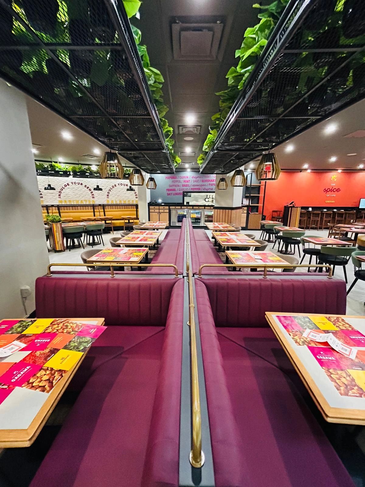 The vibrant interior of Gagawa, the first U.S. branch of Türkiye's renowned restaurant chain Tavuk Dunyasi, located in Tysons, Virginia, U.S. (Photo via LinkedIn)