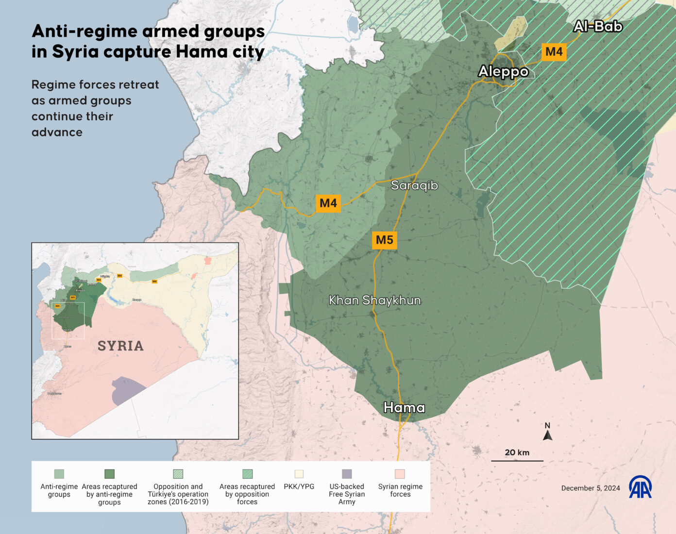 Hama captured by Syria