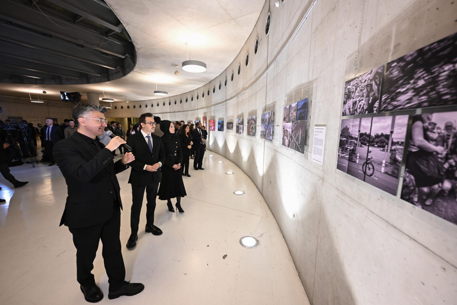 Capturing moments from the opening of the Istanbul Photo Awards 10th Anniversary Exhibition in Ankara, Türkiye, Dec. 12, 2024. (AA Photo)