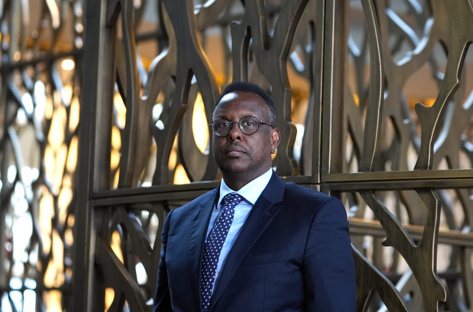 ANKARA, TURKIYE - DECEMBER 12: Somali Minister of Justice and Constitutional Affairs Hassan Moallin Muhamoud Sheikhali shares his insights on Turkiye-Somalia relations and his meetings in Ankara following the signing of the Ankara Declaration between Somalia and Ethiopia, during an interview in Ankara, Turkiye on December 12, 2024. ( Evrim Aydin - Anadolu Agency )ANKARA, TURKIYE - DECEMBER 12: Somali Minister of Justice and Constitutional Affairs Hassan Moallin Muhamoud Sheikhali shares his insights on Turkiye-Somalia relations and his meetings in Ankara following the signing of the Ankara Declaration between Somalia and Ethiopia, during an interview in Ankara, Turkiye on December 12, 2024. ( Evrim Aydin - Anadolu Agency )