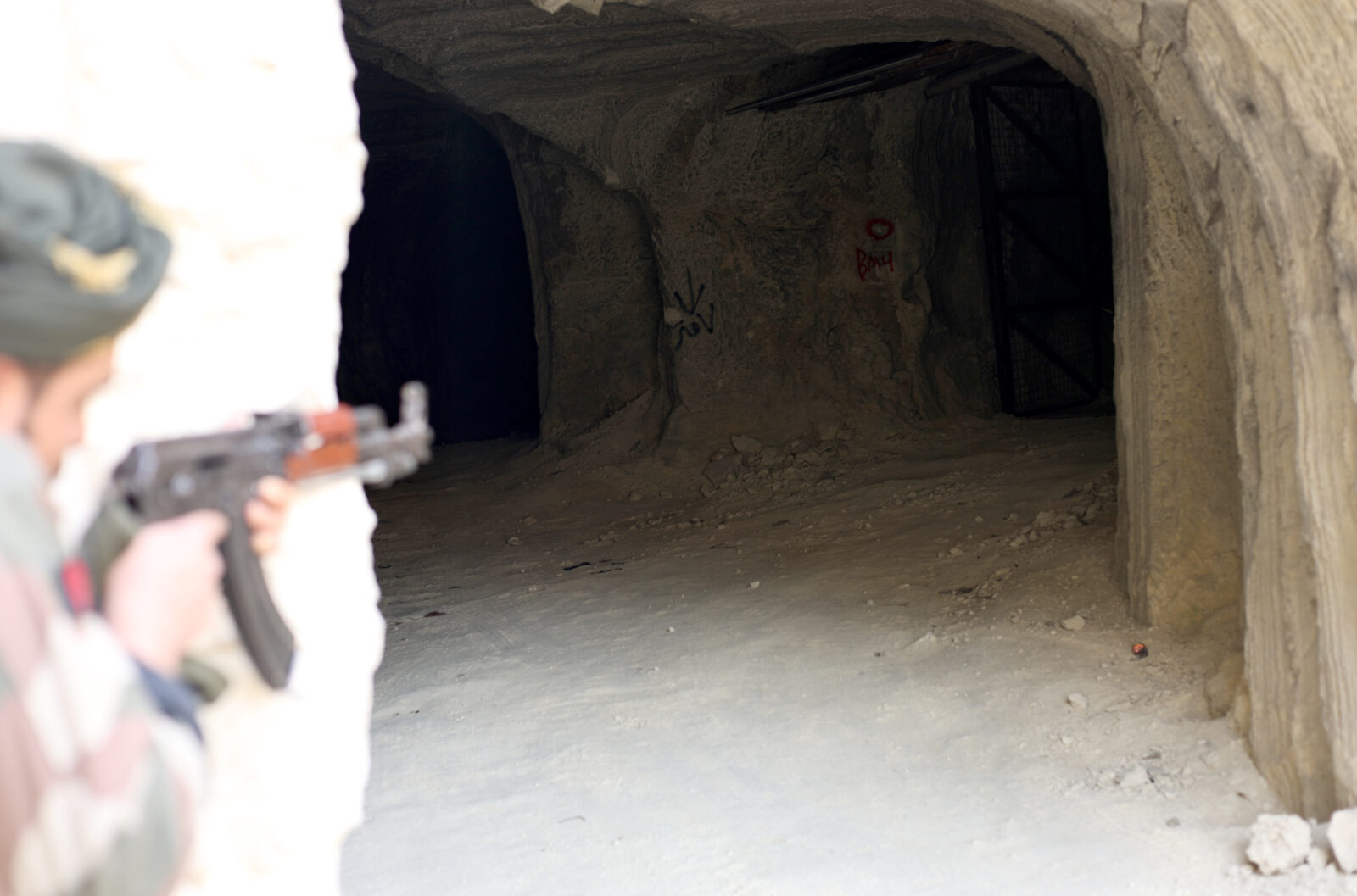 PKK/YPG terror group tunnel discovered under Syrian school in Manbij district