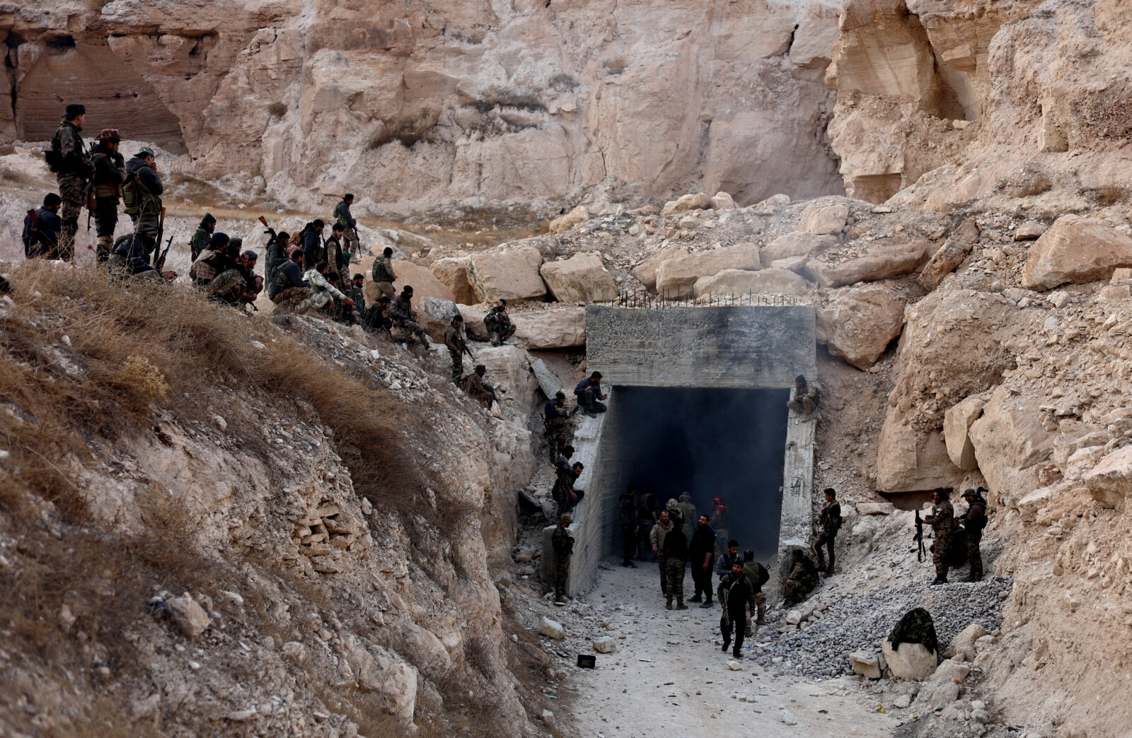PKK/YPG terror group tunnel discovered under Syrian school in Manbij district