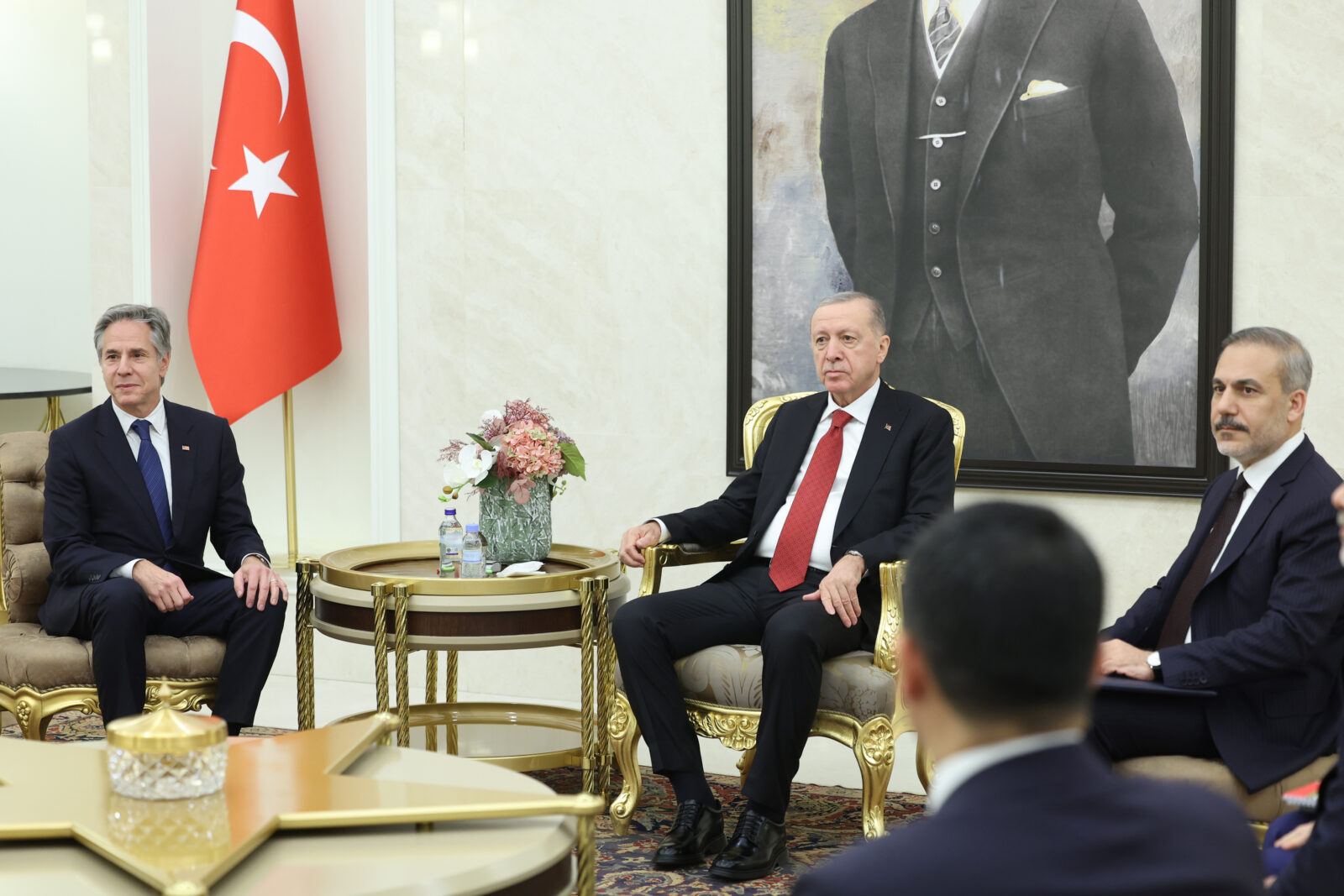 Erdogan vows 'preventive measures' against PKK/YPG terror group in Syria during talks with Blinken
