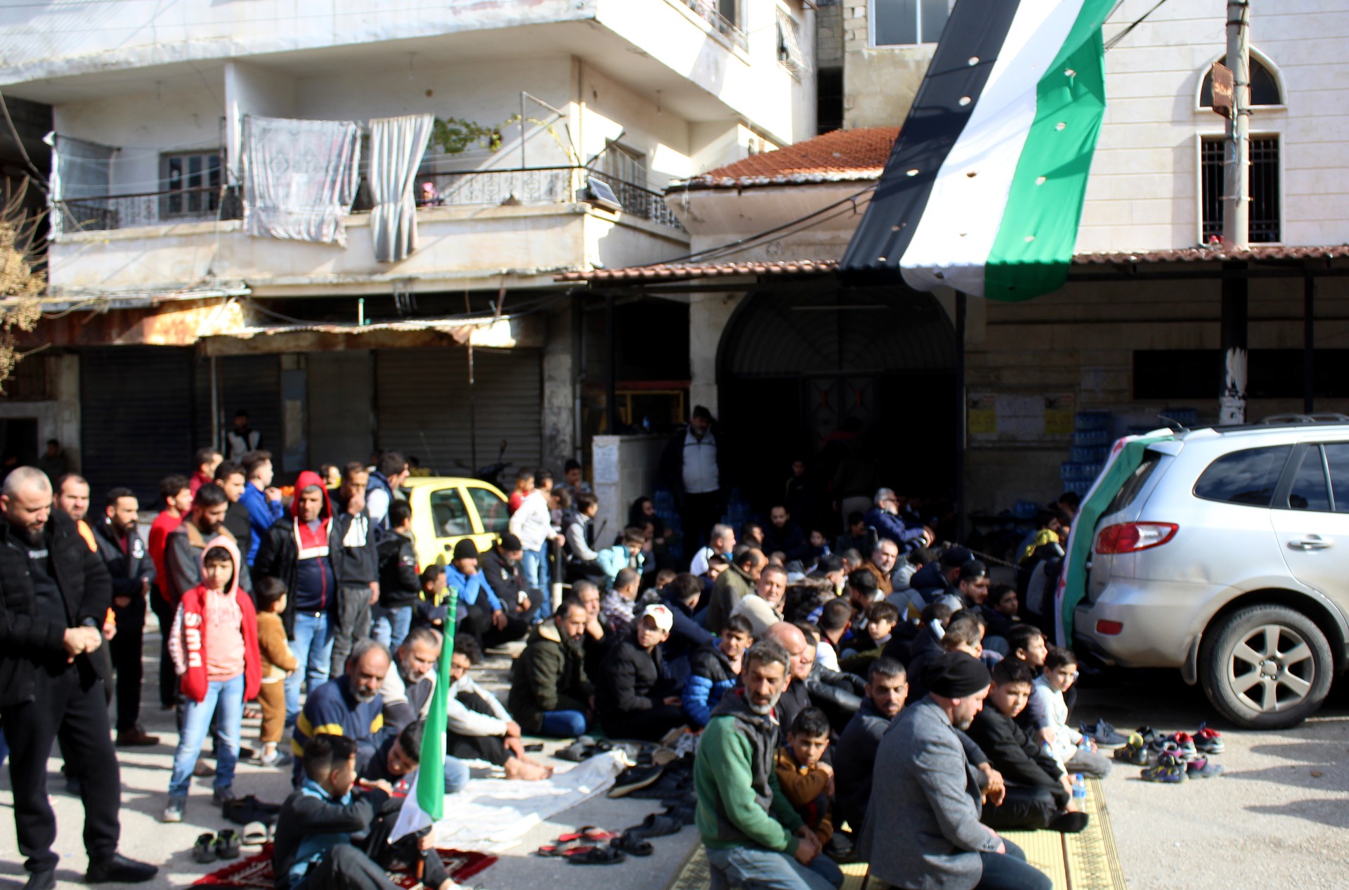 Turkmens in Syria's Latakia hold first Friday prayers after Baath regime's collapse