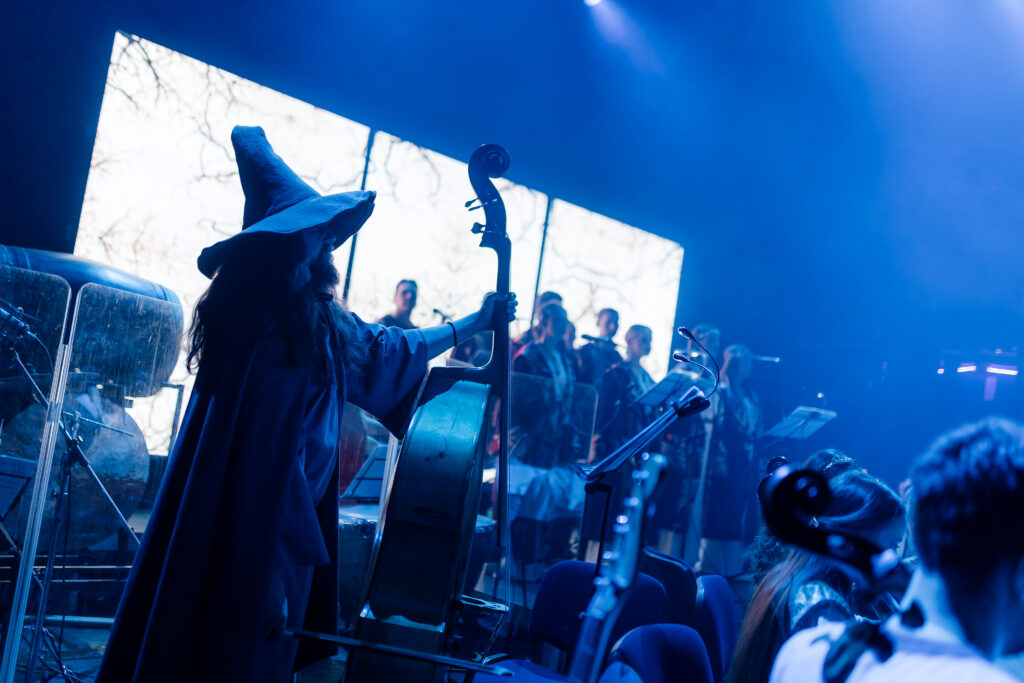 Ukrainian "Lords of the Sound" Symphony Orchestra. (Photo via Orchestra Press Uconcert-Anadolu Agency)